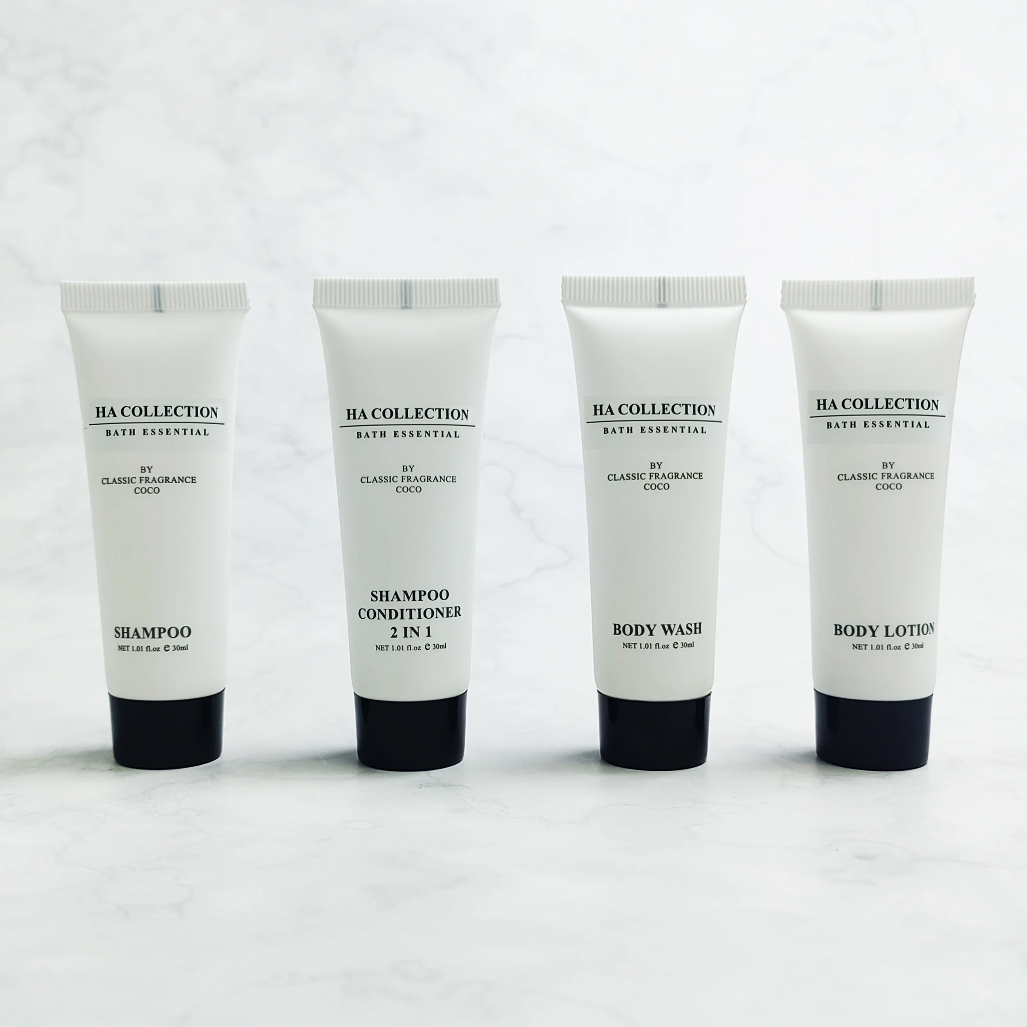 5 Star Luxury Hotel Amenities Toiletries Kit with Shampoo Shower Gel Body Lotion Conditioner Soap