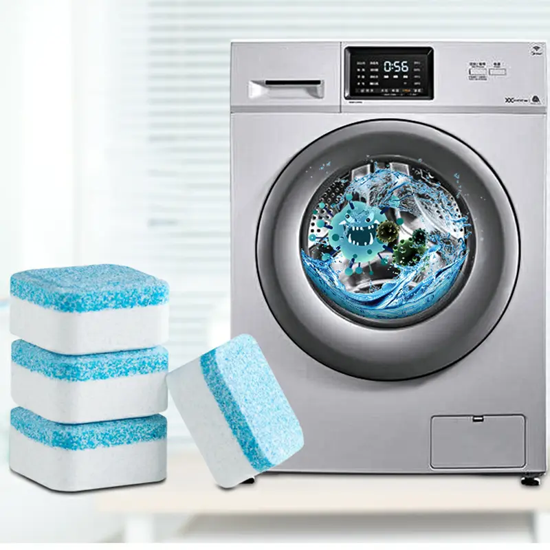 Washing Machine Groove Cleaner Effervescent Tablets Fully Automatic Drum Effervescent Cleaning Tablets Scale Removal Stain Removal Cleaning Stain Remover - Image 4